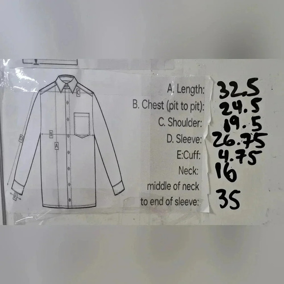 NWT Burberry Mens Dress Shirt White Pink Striped Current Tag Size 16 x 35 /41 EU - Picture 16 of 16